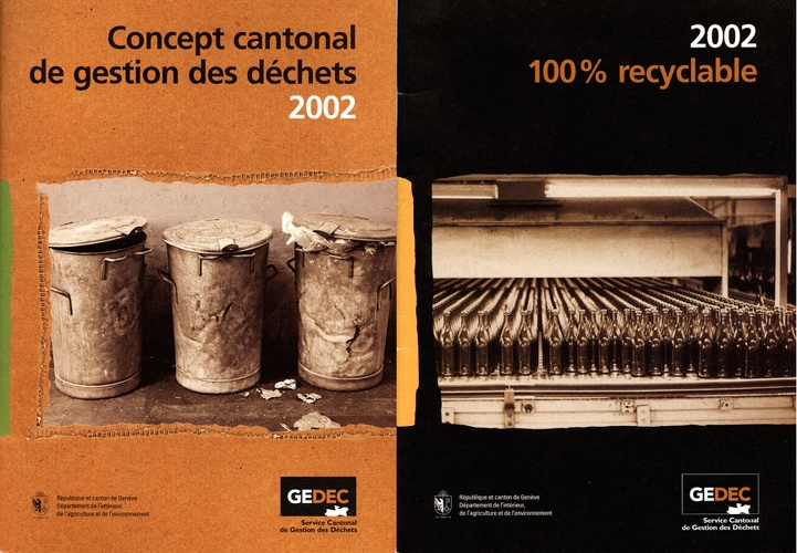 Campagne Gestion des déchetsOffice Cantonal de l'Environnement