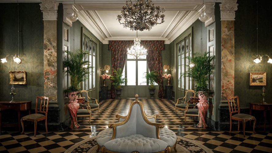 Rideaux pour Winter Palace | Décoratrice Marion Schramm | PointProd  | Photo Laurent Bleuze
